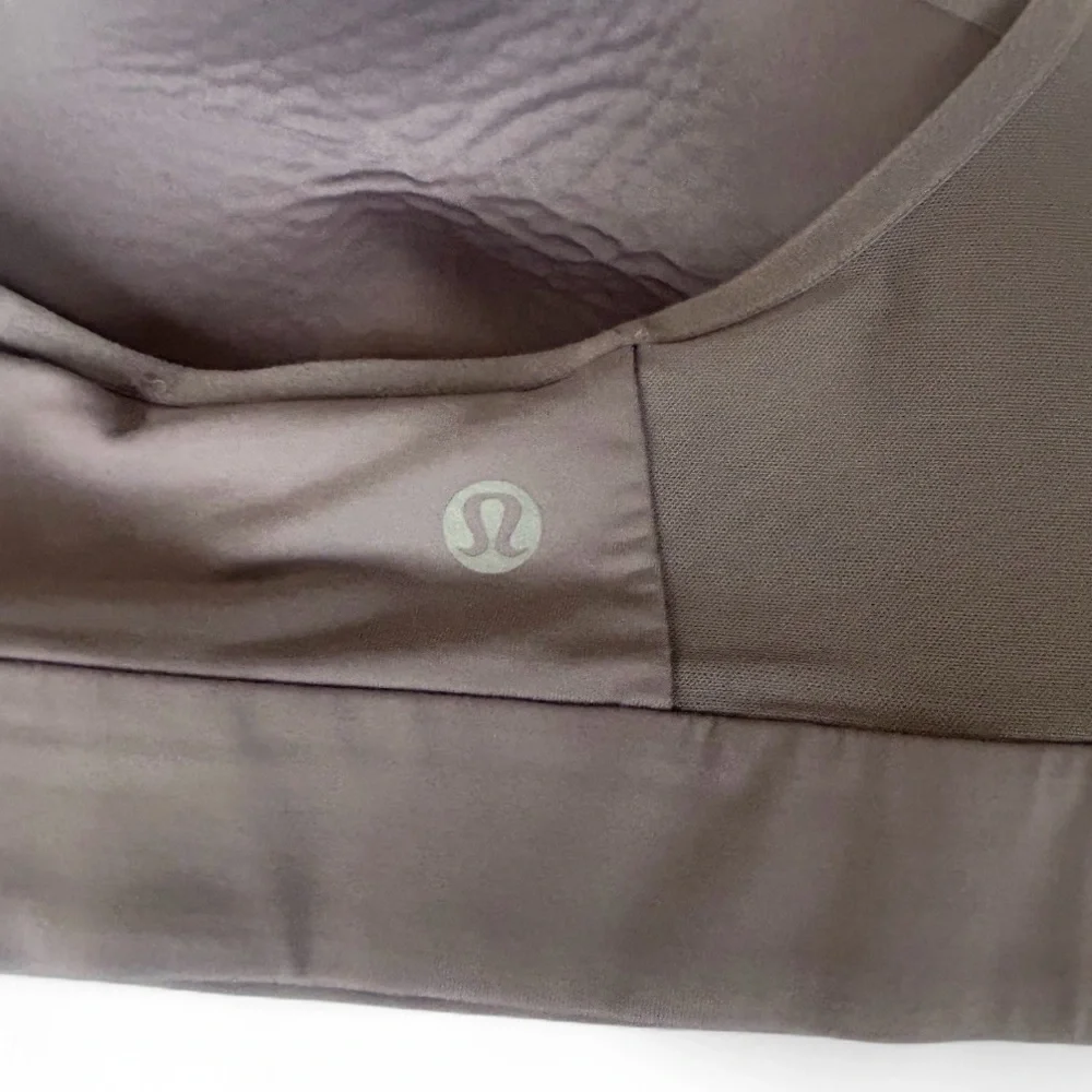 Lululemon Speed Up Sports Bra Purple C/D Cup High Support Racerback Gym Running
